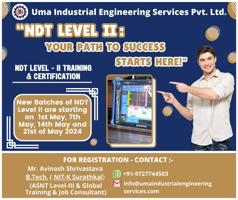 NDT Level II Course Schedule